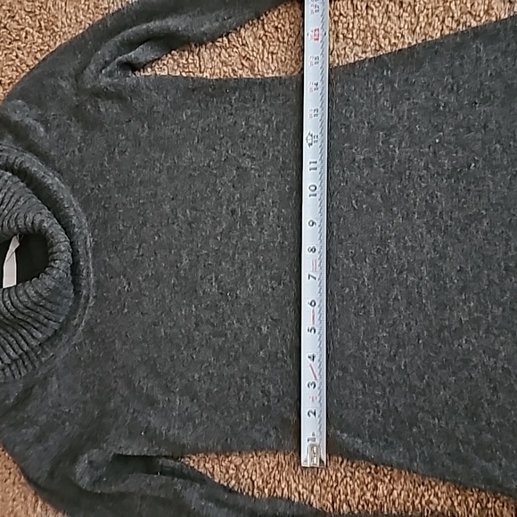 Athleta Merino Wool Gray Sweater Dress, Size Small - Picture 11 of 11